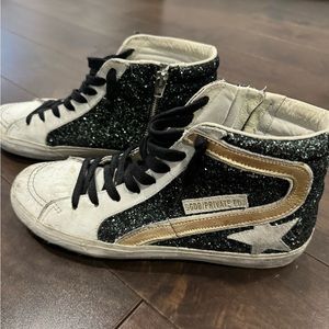 Golden Goose Zip Hi Top Sneakers